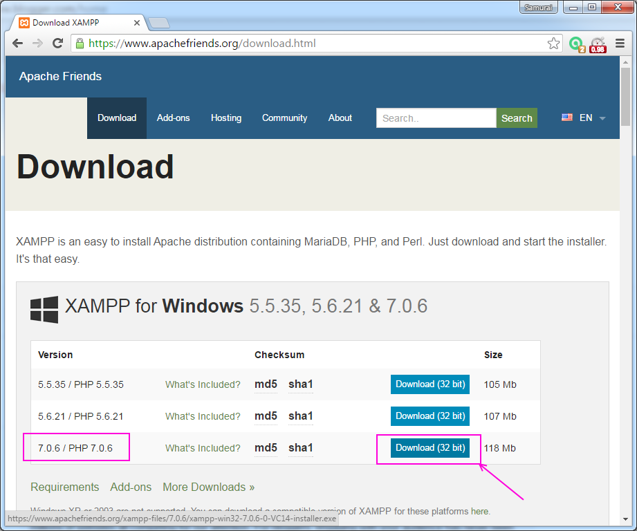 Install Redmine Xampp Windows Server